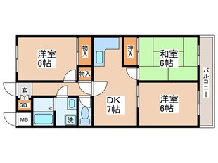 ファミール小作台の物件間取画像